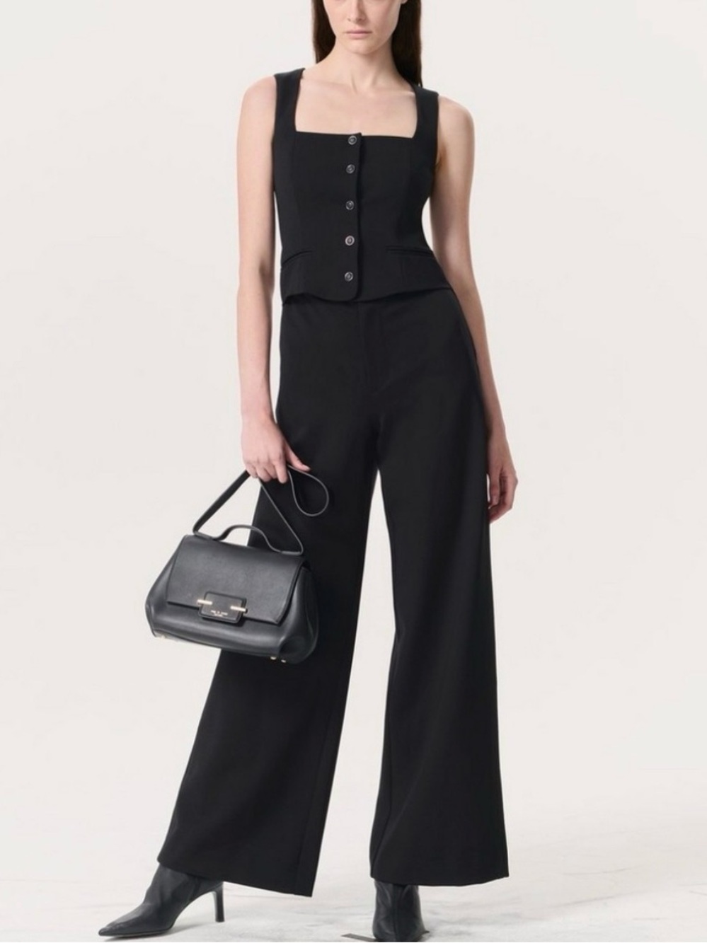 rag & bone Marianne Ponte Jumpsuit Size 12 NWT